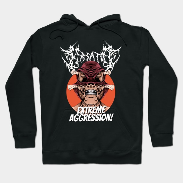 Kreator - Extreme Aggresion // Artwork in Album Fan Art Design Hoodie by Liamlefr